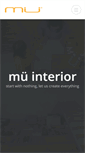 Mobile Screenshot of muinterior.com